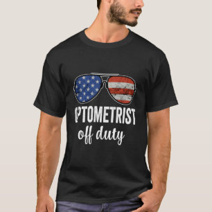 T-shirt Lunettes de soleil optométriste hors service