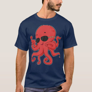 T-shirt Lunettes de soleil Pieuvre 1