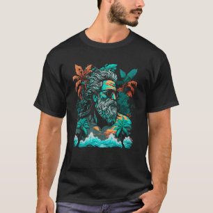 T-shirt Lunettes de soleil Poseidon Mythologie grecque Nep