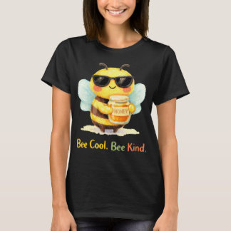 T-shirt Lunettes de soleil pour abeille mignonne Bee Cool 