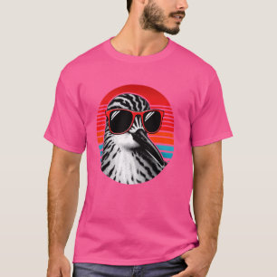T-shirt Lunettes de soleil pour oiseaux Sandpiper Coucher 