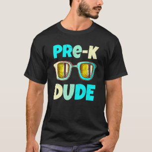 T-shirt Lunettes De Soleil Pré K Dude Enfant Enseignant Pr