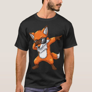 T-shirt Lunettes de soleil Renard Dabbing