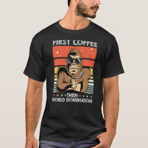 T-shirt Lunettes de soleil singe Primate animal Singe Ape 