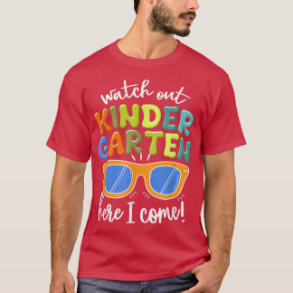 T-shirt Lunettes De Soleil Surveillez La Maternelle Ici Je