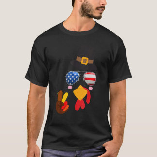 T-shirt Lunettes de soleil US Turquie Face à la paix SIGNE