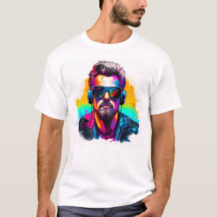 T-shirt Lunettes de soleil vides