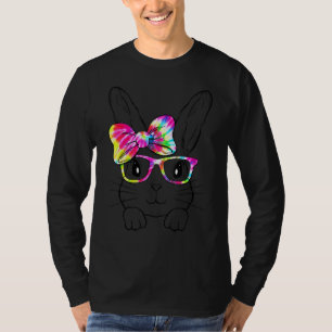 T-shirt Lunettes de teinture à visage lapin à bandeau Jour