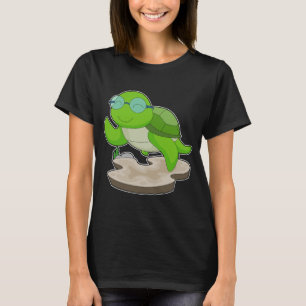 T-shirt Lunettes de tortue