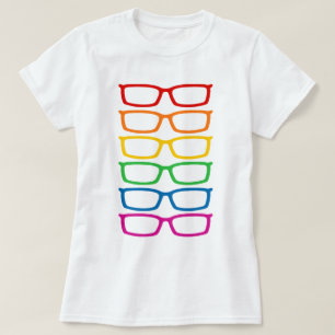 T-shirt Lunettes de vue Rainbow