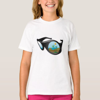 T-shirt lunettes d'été