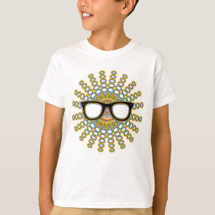T-shirt Lunettes Nerd ensoleillées + votre backgr. & idées
