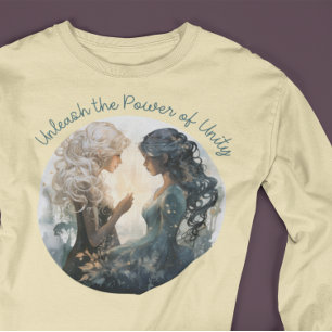 T-shirt 🌟 L'Unité des Enchanteuses 🔥 dans la Magie 🌙 🔮