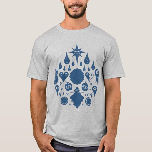 T-shirt L'univers est une chemise rêveuse (Devant)
