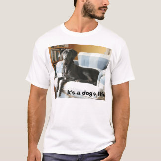 T-shirt Lunk, c'est la vie d'un chien