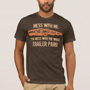 T-shirt l'untitledo, désordre avec moi, vous salissez… -