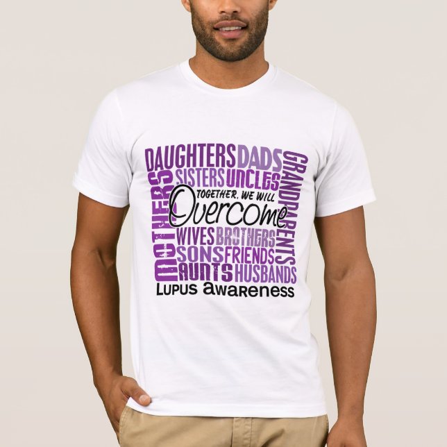 T-shirt Lupus carré de famille (Devant)