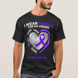 T-shirt Lupus Femmes Hommes Enfants Son amie Sensibilisa