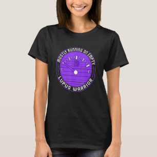 T-shirt Lupus Sensibilisation Courir Empty Purple Ribbon W