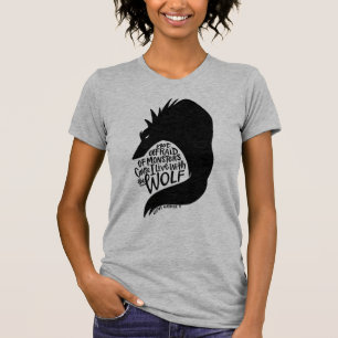 T-shirt Lupus Warrior – Citation de loup écrite à 