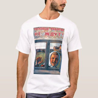 T-shirt L'URSS, Russe, Soviétique, propagande