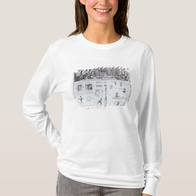 T-shirt L'usine de Pin, plaquent 2 du volume IV (Devant)