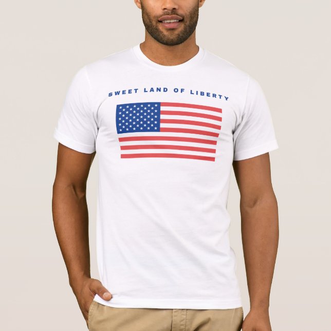 T-shirt L'usure du patriote (Devant)