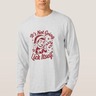 T-shirt Lutine impertinente – "Ça ne va pas se lécher tout