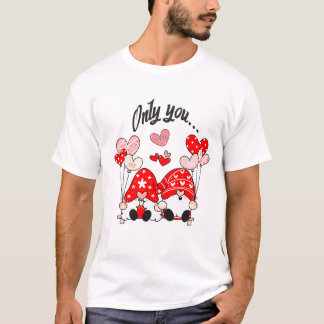 T-shirt Lutins amoureux Only You 1 message d’amour 