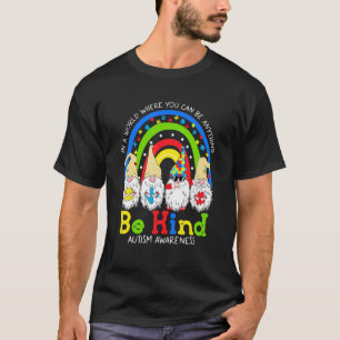 T-shirt Lutins arc-en-ciel Soyez gentils Mois de la sensib