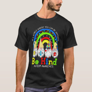 T-shirt Lutins arc-en-ciel Soyez gentils Mois de la sensib