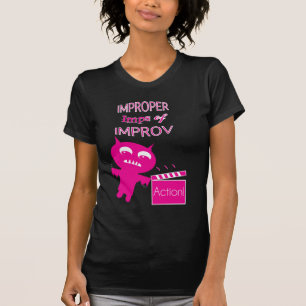 T-shirt lutins inexacts d'improv