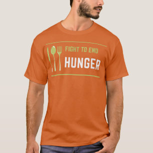 T-shirt Lutte contre la faim Pauvreté alimentaire Insécuri