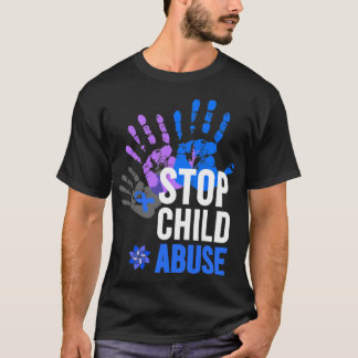 T-shirt Lutte contre la maltraitance des enfants - Sensibi