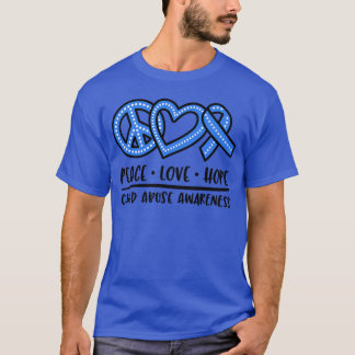 T-shirt Lutte contre la maltraitance des enfants sensibili