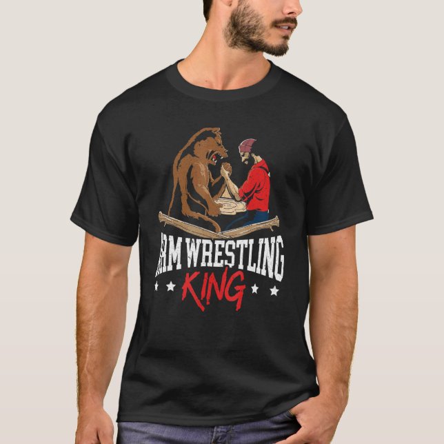 T-shirt Lutte contre le bras Lutte contre le bras Poignée  (Devant)