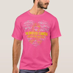 T-shirt Lutte contre le cancer chez l'enfant Lutte contre