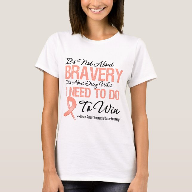 T-shirt Lutte contre le cancer de l'utérus (Devant)
