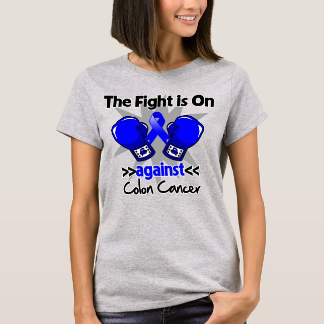 T-shirt Lutte contre le cancer du côlon (Devant)
