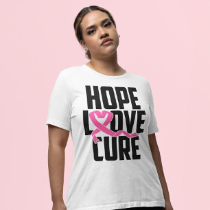 T-shirt Lutte contre le cancer du sein guerrier rose du ru