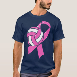 T-shirt Lutte contre le cancer du sein Volleybal