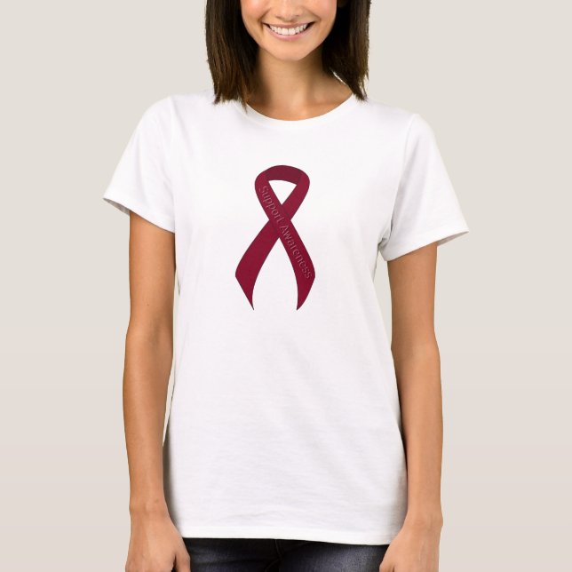 T-shirt Lutte contre le Ruban en Bourgogne (Devant)