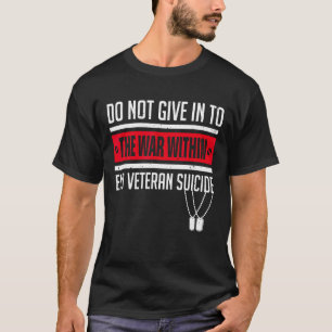 T-shirt Lutte contre le suicide chez les vétérans Sensibil
