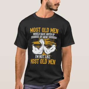 T-shirt Lutte contre les armes pour vieux hommes