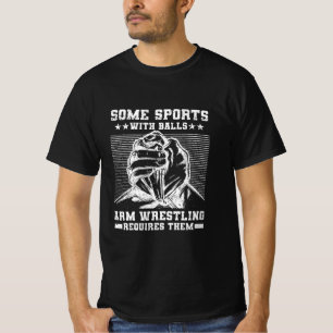 T-shirt Lutte contre les bras   Arm Wrestler Weight Traini
