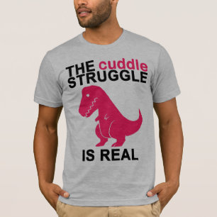 T-shirt Lutte de caresse de T-Rex