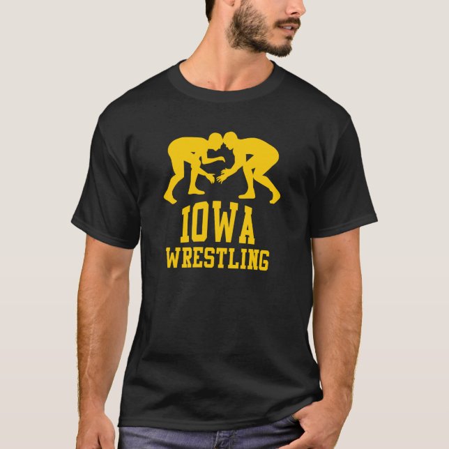 T-shirt Lutte de l'Iowa (Devant)