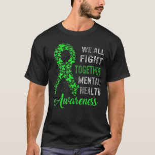 T-shirt Lutte de sensibilisation à la santé mentale Soutie