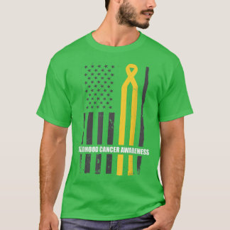 T-shirt Lutte de sensibilisation au cancer chez les enfant