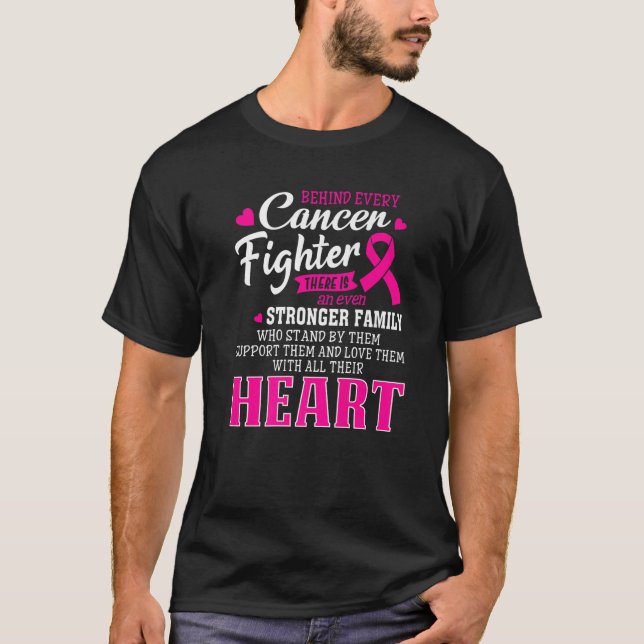 T-shirt Lutte Et Forte Sensibilisation Au Cancer Du Sein C (Devant)